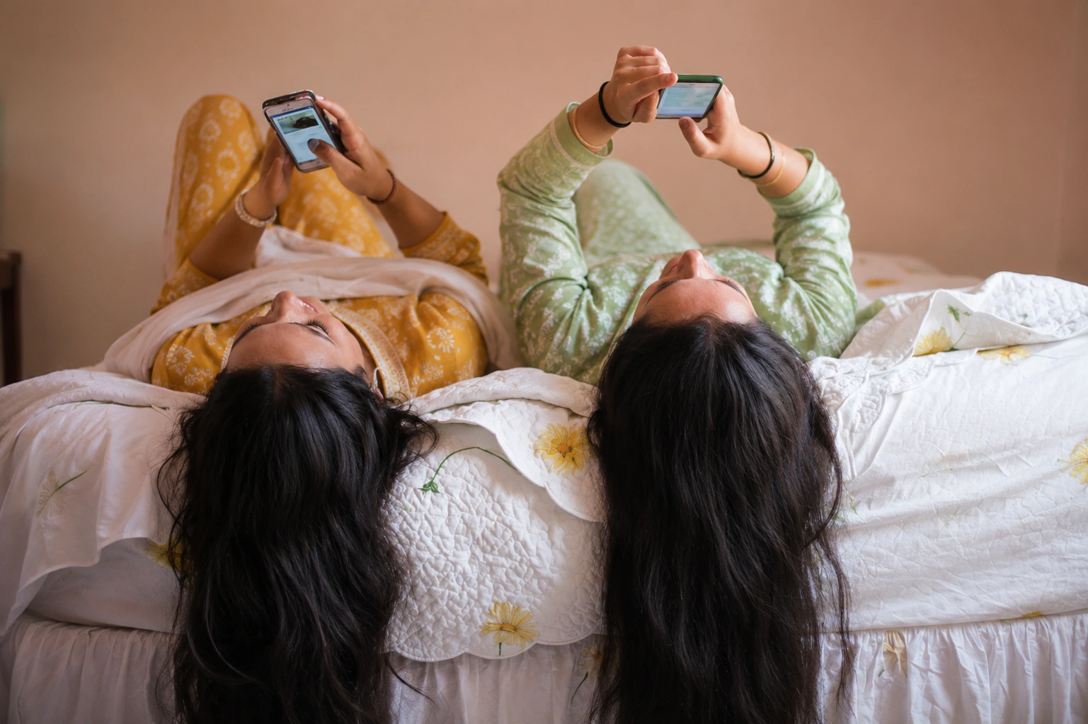 Night-time phone use disrupting sleep
