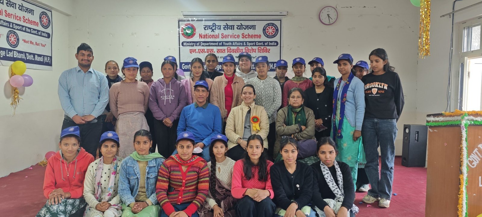 Volunteers at an awareness drive