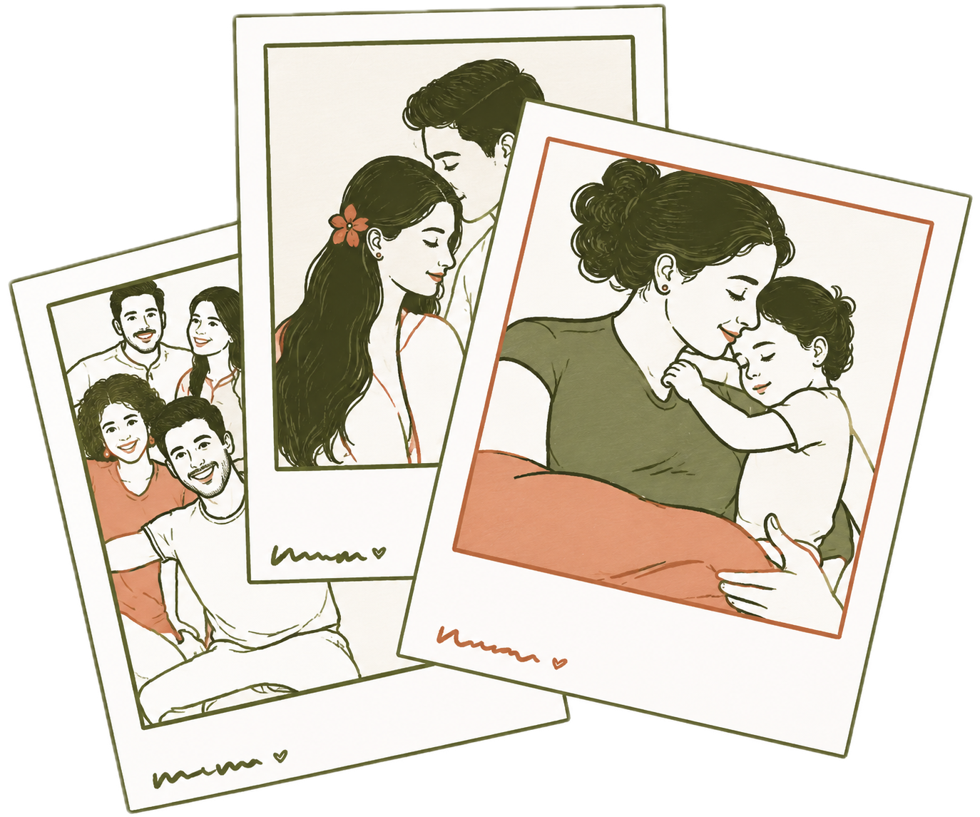 Polaroid memories from the Vaishalya alumnae community